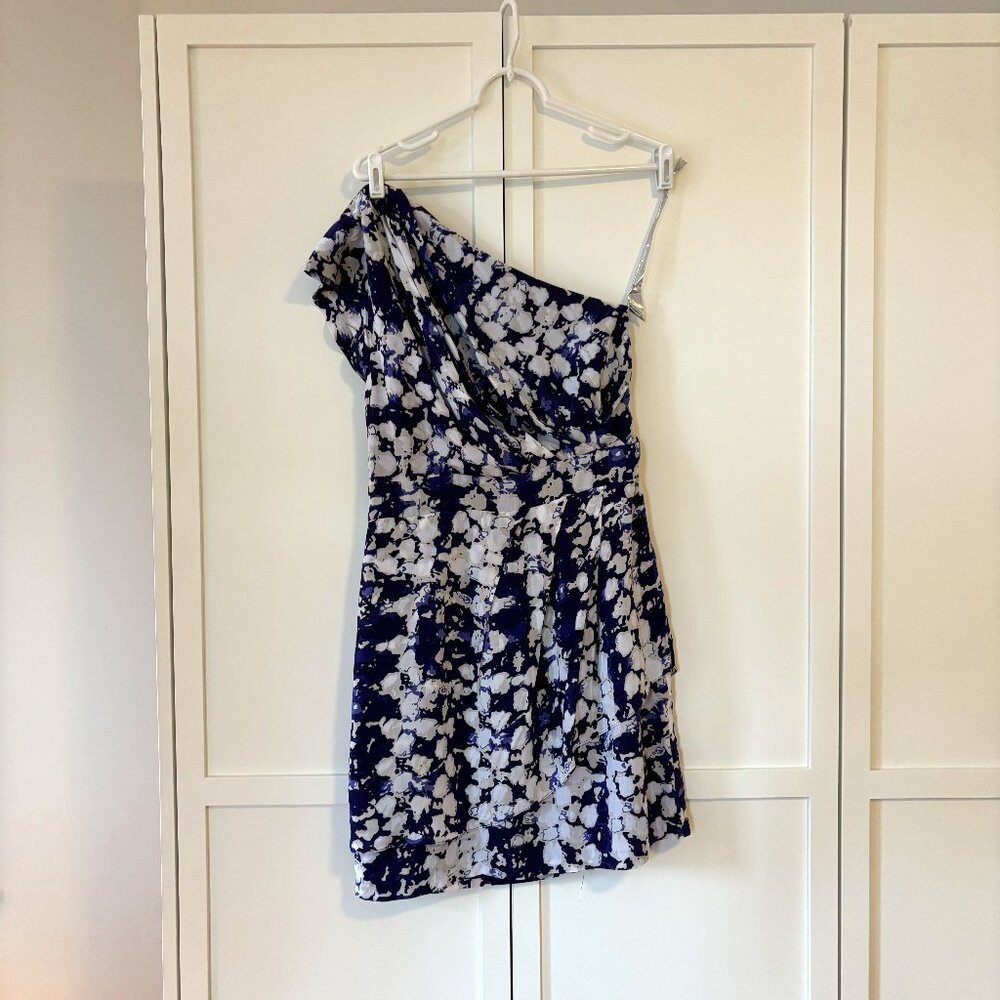 BCBGeneration asymmetrical party dress (size 10 - fits more like an 8)